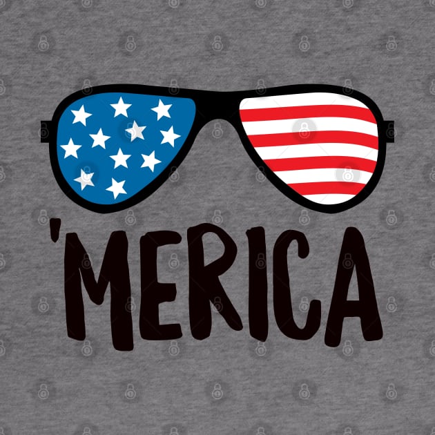 Merica Shades by DetourShirts